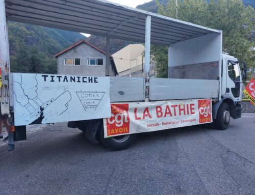 ça lutte en Savoie: NFA La Bathie: la CGT au combat!!