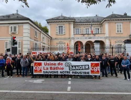 ça lutte en Savoie: déclaration de la CGT de l’Arbine