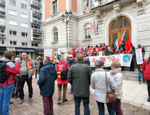 ça lutte en Savoie avec les retraités